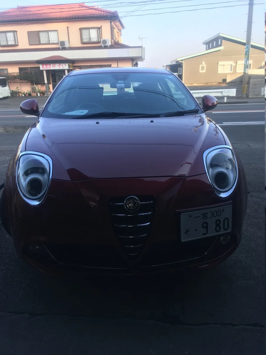 アルファロメオ・ミト納車 作業画像 01