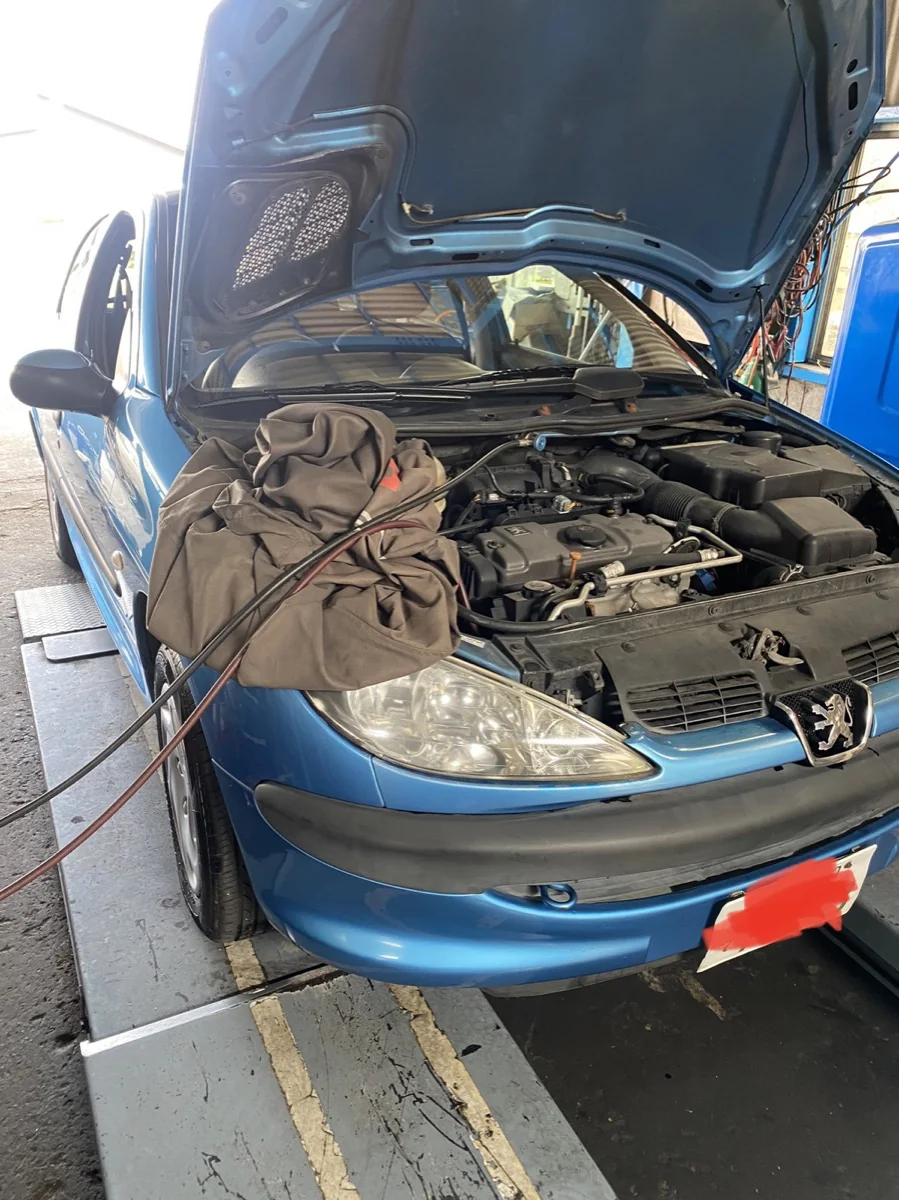 ACS751でエアコンガス入れ替え 作業画像 03