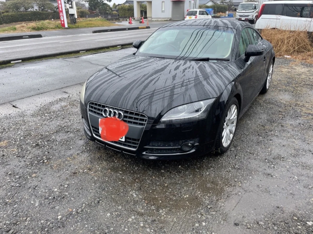 アウディ　TT 車検整備 作業画像 01
