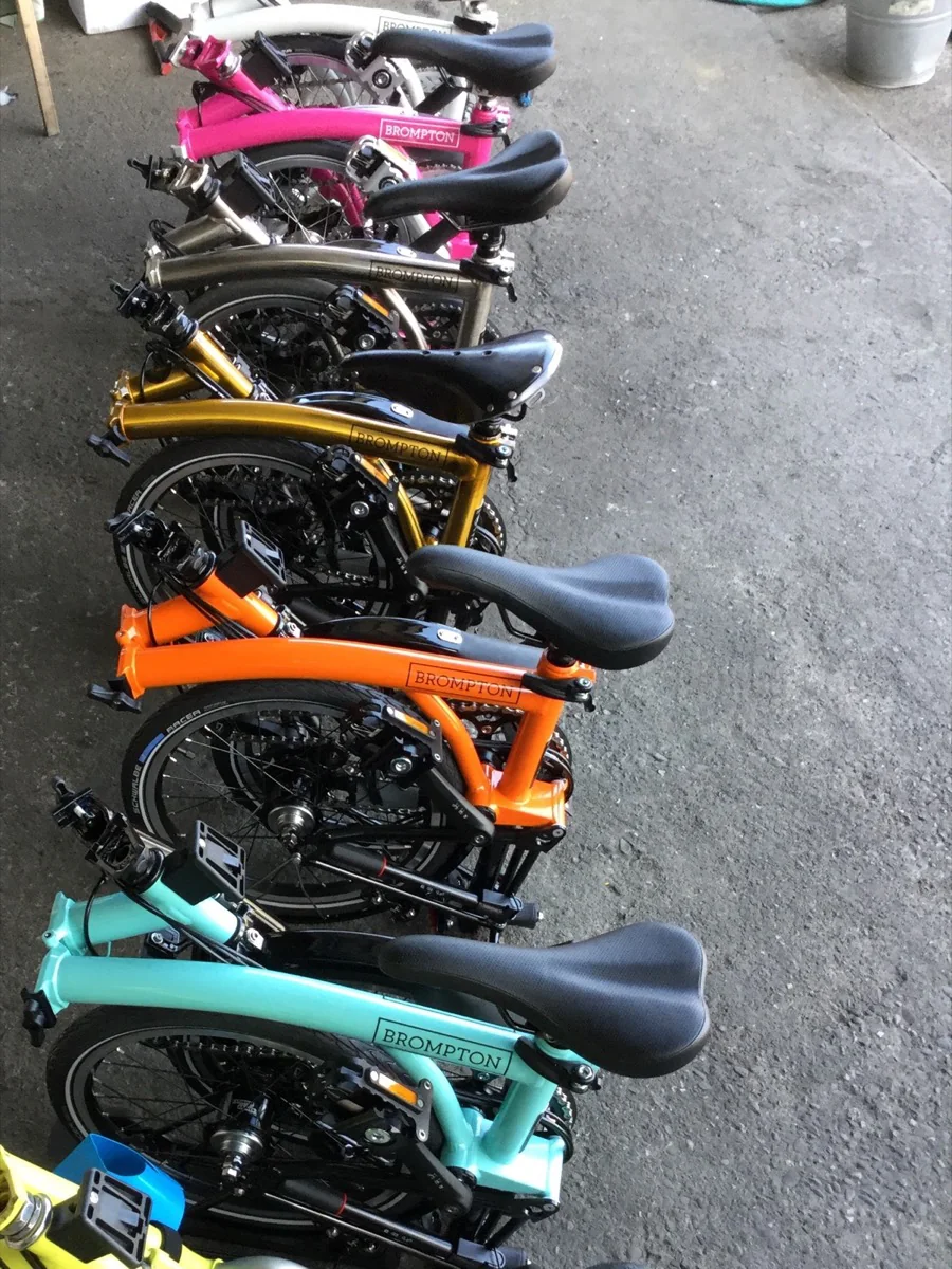 BROMPTON ブロンプトン　取り扱い開始 作業画像 04