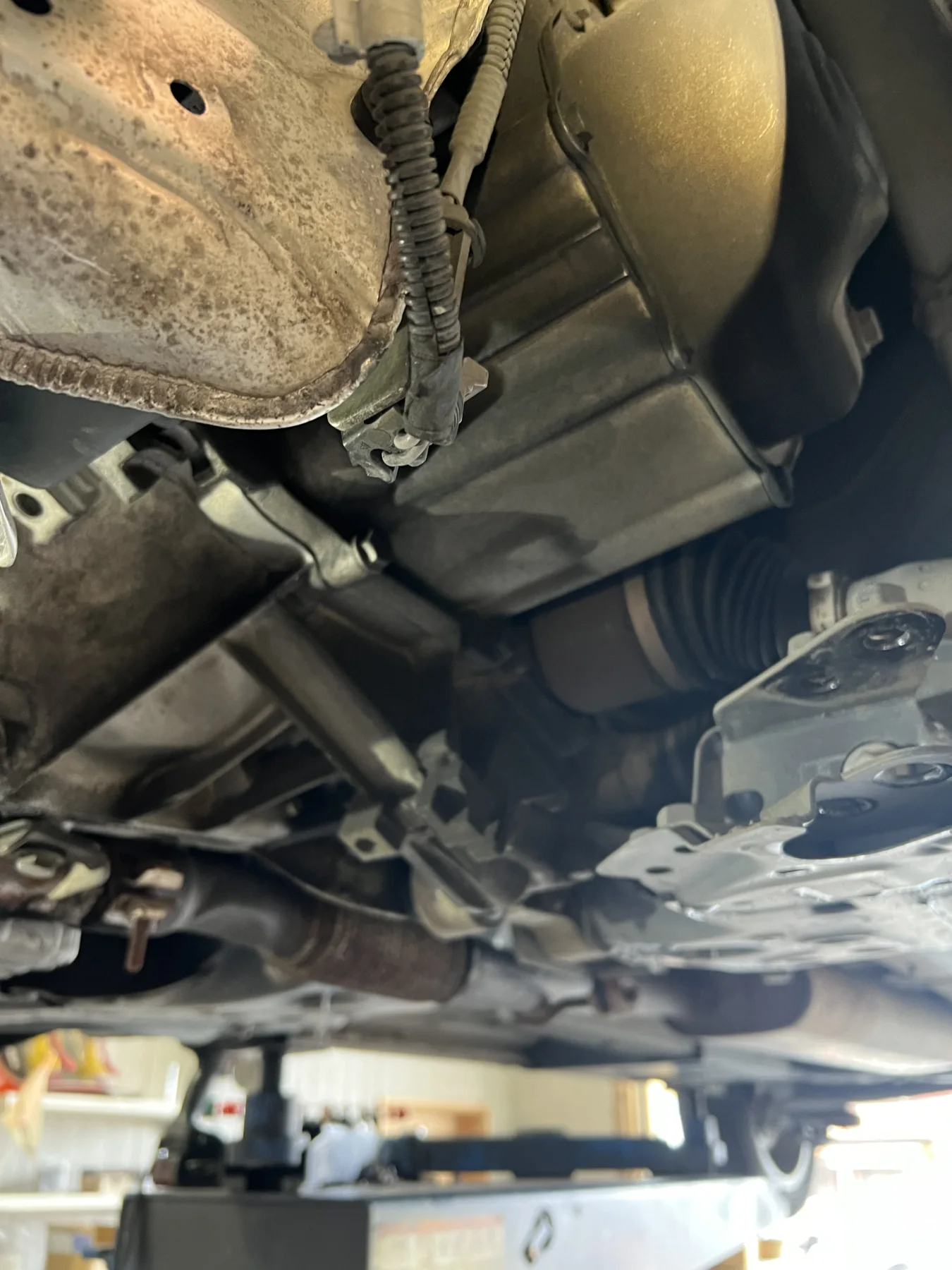 FIAT Panda　ミッショントラブル 作業画像 01