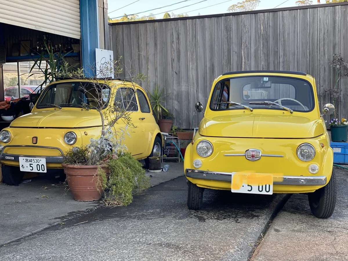 チンクエチェント　車検整備 作業画像 04