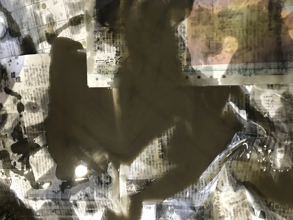 CB400　フォークオイル漏れ 作業画像 03